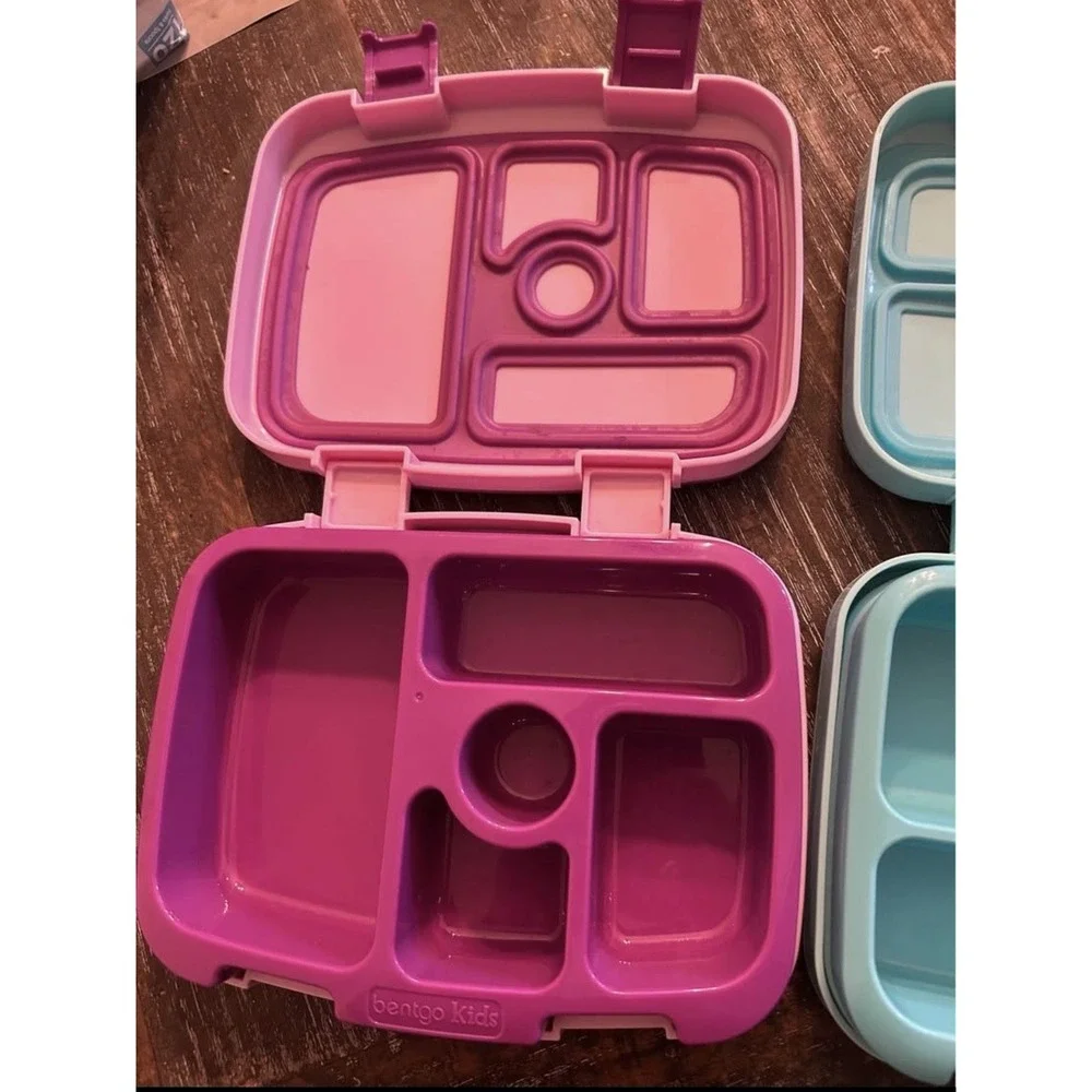 Bento Style Kids Lunchboxes Lot Of 2 Bentgo